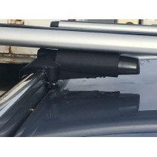 Багажник модельний Opel Zafira 04-11 у зборі з алюмінію аеро. поперечками на рейлінг "Кенгуру"