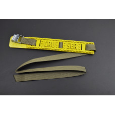 Ремінь пластик універс.антіскольз/всесезон. 4,5х30см "CRUSER" (1шт) VITOL