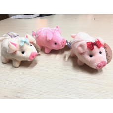 Іграшка на присосці "Свинка-з бантом" 7см №3