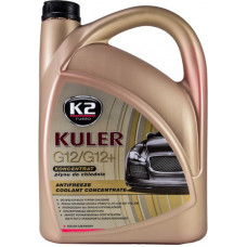Антифриз (Концентрат -80) 5kg Червоний "K2" KULER G12/G12+ (T215C) (4шт/ящ)