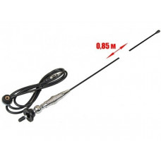 Антена врізна - крило 0.75 cм хром основа "Bat Galaxy" 61085 "вудочка" в кульці