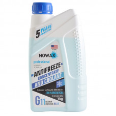 Антифриз (Концентрат -80) 1.0 kg Синій "Nowax" G11 NX01011 (15шт/ящ)