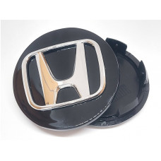 Ковпачки на титани "Honda" (58/56мм) Чорні (2602000010,08W40-SEN-9000-02)
