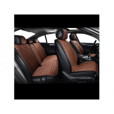 Накидки сидінь преміум класу велюр "Beltex" Chicago Коричневий (black-coffee)Повний комплект BX85120