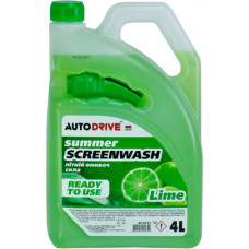 Рідина в бачок омивача 4L "Auto Drive" Lime AD0131