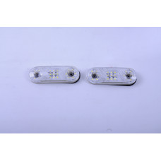 Габарит - білий - 115х40мм - 12/24V Led 18 діод - "Thoc Auto" ТН-1830 (2шт)