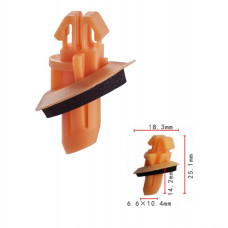 Кліпси C1092 молдингу/крило TOYOTA, LEXUS (75394-60030, 7539460030, 15814) ( уп. 100 шт.)