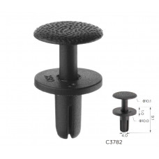 Кліпси C3782 розпірні підкрилок HONDA (91514T0AA01) (100шт)