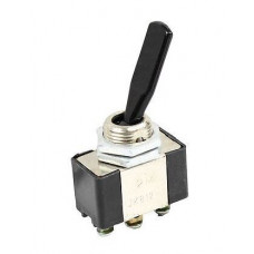 Тумблер 3 положення (on/off/on) Чорний A-001 (JK812-1)