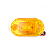 Габарит - помаранчевий - 65х37мм - 12/24V Led 2 діода - "YucePlast" - "YP-136" (10шт/уп)