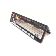 Рамка номера зі склом (білий катафот) №10 (закриває контур рамки)