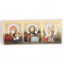 Ікона Трійця на скотчі велика опукла