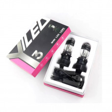 Лампа LED Міні Лінзи D37мм H4 110W/16000LM/6000K 3570+1860 Module 9-30V Canbus Y3 12 місяців гарант