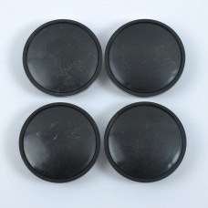 Ковпачки на титани 66/56 чорні Туреччина (високі) (4шт)
