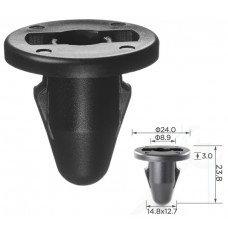 Кліпси C0359 обшивки Mitsubishi MB271999 MB271999R( уп.100шт)