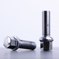 Болт колісний 14х1,5х40 цинк сфера з виступом ключ 17 (10 шт) (пакет) F 643