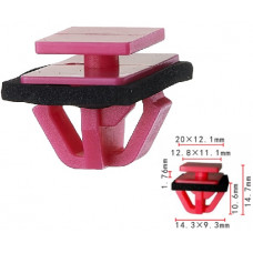 Кліпси C1315 молдингу/крило KIA, HYUNDAI (87756-3E500, 877563E500, 15203) ( уп. 100 шт.)