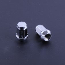 Гайка 12х1,5х22 хром конус закр. з виступом ключ 19 (20 шт)(пакет) F 614