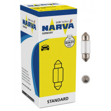 Лампа 12V (C10W) (41mm) "Narva" (17314) (уп.10шт)