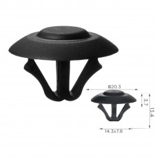 Кліпси C0964 кріплення ошивки/теплошумоізоляція капота Mercedes A0019880325 (уп.100шт)