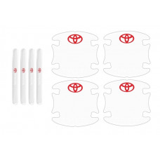 Плівка захисна для дверних ручок Toyota силіконова прозора (8шт)