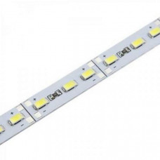 Стрічка алюміній 12V - 25см - Біла - (5630) - 2А 18LED в силіконі