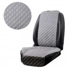 Накидки сидінь "Антара" Сіра Світла - П/К на флісі стьобані ромби