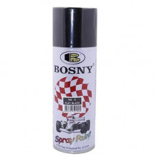 Фарба чорний мат 400ml "Bosny" №4 (12шт/уп)