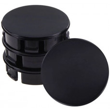 Ковпачки на титани 57/53 чорні Туреччина (високі) (4шт)