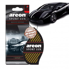 Освіжувач сухий лист - "Areon" - LUX Sport - Gold (Золото) (10шт/уп/360ящ)