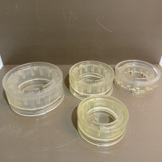 Автобафер у пружину силіконовий Ø 135мм H=30мм "Україна" задні (ВАЗ 2101-2107, Нива)