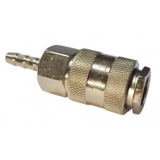 Роз'єм для пневмоінструменту 6мм тип SF - нержавіюча сталь