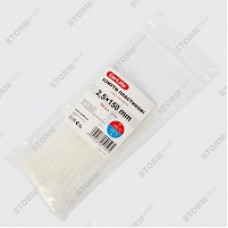 Хомут пласт.білий 250*3,6 "Carlife" (100шт)