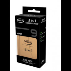 Освіжувач спрей 50ml - "Tasotti" - 3 in 1 - № 9 Black Frozen (Чорний Холод) антибактеріальний