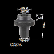 Кліпси C3374 кріплення дверей MERCEDES (A0009983685) ( уп. 100 шт.)