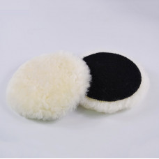 Полірувальний круг з овчини австралійської D150мм (сила різання легка)