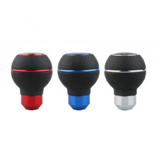 Ручка куліси чорна F-5575 (хром кільце) перфорація 5R-назад