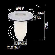 Кліпси C3257 під саморіз BMW (51-12-7-046-911, 51127046911, 14340) ( уп. 100 шт.)