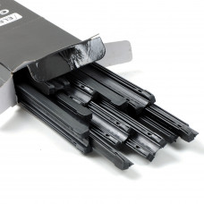 Резинки на безкаркасний двірник "Гібрид" 700мм 28" "Elegant" (200219) (1уп/20шт)