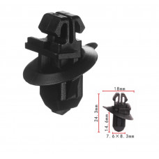 Кліпси C1093 молдингу/порогів TOYOTA (7539360030) ( уп. 100 шт.)