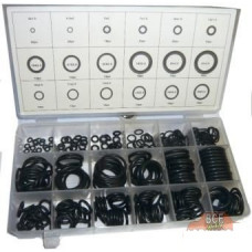 Набір гумових кілець KR-2016 (222од.) (чорні каблучки)