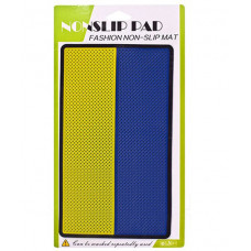 Килимок антиковзаючий ПВХ жовто-блакитний 140x240 мм "Прапор України"