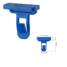 Кліпси C1167 молдингу TOYOTA (75392-35200, 7539235200, 75392-04010, 12763) ( уп. 100 шт.)