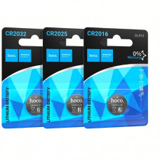 Батарейка CR2032 2x2.5 " Hoco DLR08" (1шт) Lithium