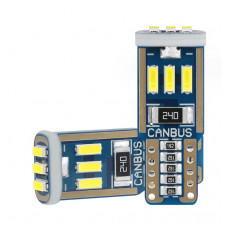 Світлодіод 12V Т10 Canbus Білий SMD 9-4014 4W PCB-плата №155