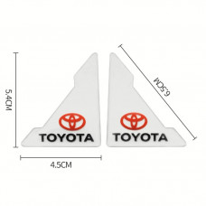 Плівка захисна для дверних КУТІВ Toyota силіконова прозора (4шт)