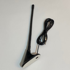 Антена на скотчі в дах -- нахил 21 ° - довжин.кабеля 1.5м - "Jinbo" 3802BK 468