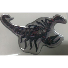 Наліпка силіконова "Скорпіон" 80х60мм (1шт)