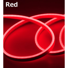 Стрічка - Силікон LED Neon - 12v 15см червона гнучка (бічне свічення/шир.12мм/вис. 6мм)