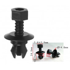 Кліпси C1736 молдинга порога Volkswagen Audi 3C0853934 (уп.100шт)